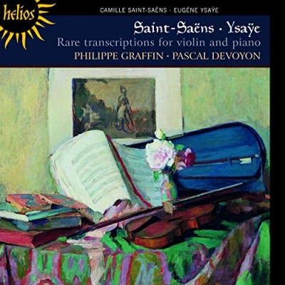 Afbeelding van Philippe Graffin &amp; Pascal Devoyon Saint Saëns: Rare Transcriptions For Violin Pi (CD)
