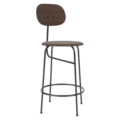 Afbeelding van Audo Copenhagen Afteroom Counter Plus Barkruk H97 Donkerbruin