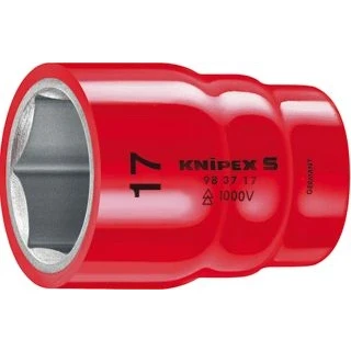 Afbeelding van Knipex steeksleutelinzetstuk voor zeskantschroeven met binnenvierkant 1 2 55 mm 17 98 47