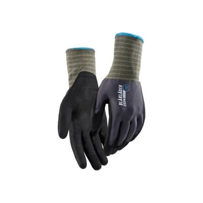 Afbeelding van Blaklader Werkhandschoenen met nitrilcoating 2934 1456 Grijs
