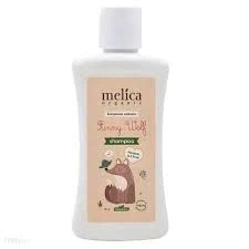 Afbeelding van MELICA ORGANIC BIO Biologisch 98,8% Natuurlijke BABY SHAMPOO &quot;FUNNY WOLF&quot; met ALOE VERA EXTRACT zonder parabenen, SLS, SLES pompje 300ml