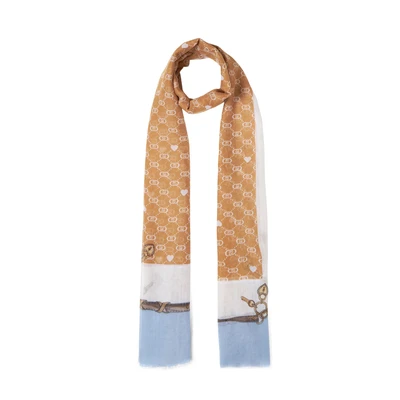 Afbeelding van LIU JO Stola Halsdoek, Dames, Maat: One Size, Cammello