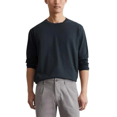 Afbeelding van Marc O&#039;Polo LONG Sleeve Designed FOR Circularity Longsleeve, Heren, Maat: Medium, Dark navy