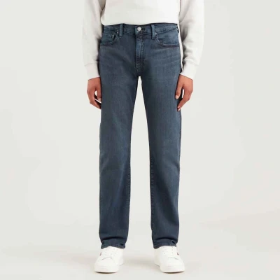 Afbeelding van Levi&#039;s heren 502 tapered jeans met donkere wassing in de kleur Indigo, maat: W30/L32