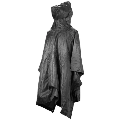 Afbeelding van Mil Tec Regenponcho Ripstop Regen Black
