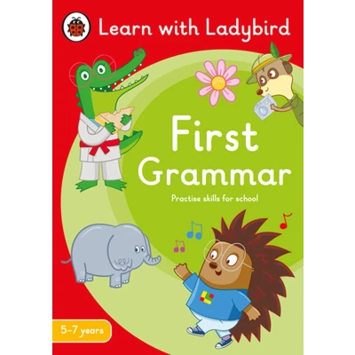 Afbeelding van First Grammar: A Learn with Ladybird Activity Book 5 7 years: Ideal for home learning (KS1)