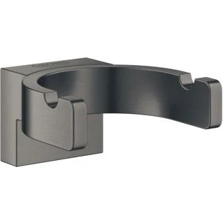 Afbeelding van Grohe selection handdoekhaak dubbel metaal hard graphite geborsteld 41049al0