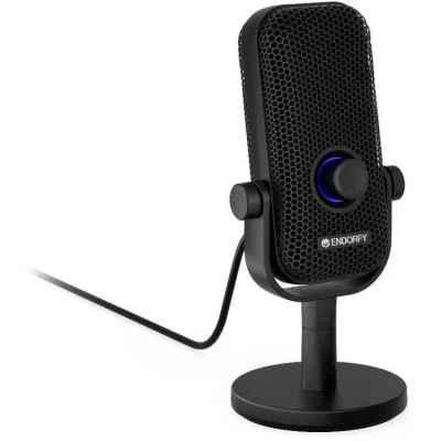 Afbeelding van ENDORFY Solum Voice S, microphone for streaming, chatting and podcast recording, RGB illumination, headphone output, tap to mute button, GAIN control, cardioid polar pattern EY1B013