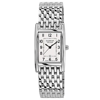 Afbeelding van Dugena dames kwarts horloge, Zilver, Roestvrij stalen armband