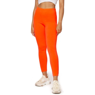 Afbeelding van Bellivalini Legging, Dames, Maat: XL, Neonorange