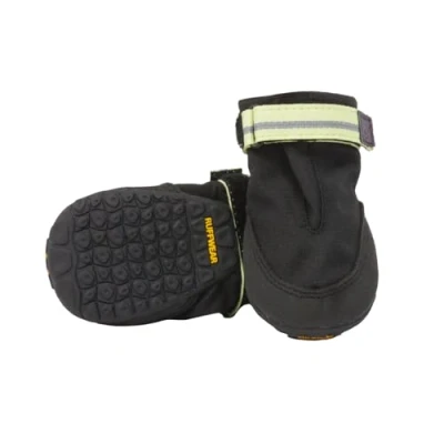 Afbeelding van RUFFWEAR Summit Trex hondenschoenen, grote hondenlaarzen en hondenloopschoenen, hondenwandelschoenen voor wandelen, outdoor huisdier hond pootafdekkingen, antislip slofjes honden, maat L, zwart