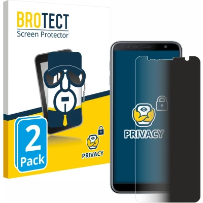 Afbeelding van BROTECT privacy screenprotector voor Samsung Galaxy J6 Plus Folie Beschermfolie Blauwlichtfilter (2 Stuks)