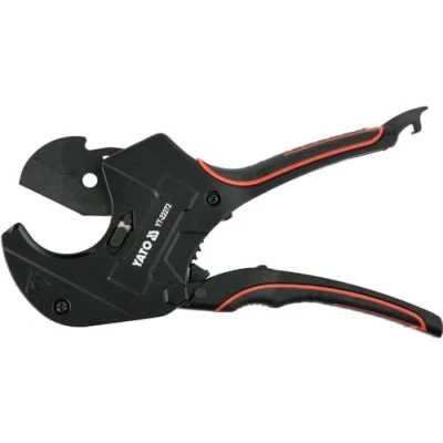 Afbeelding van Professionele buissnijder, buisschaar, kunststof slang snijtang van PVC/PE/PU/PP/PEX/PPR/PPE (50 mm)