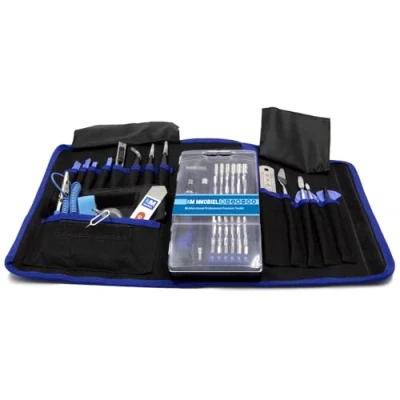 Afbeelding van MMOBIEL 80 in 1 Magnetisch Schroevendraaier Reparatieset (56 bits) incl. Antistatische Armband iPhone Huawei Samsung