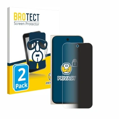 Afbeelding van BROTECT privacy screenprotector voor Google Pixel 9 Pro Fold Folie Beschermfolie Blauwlichtfilter (2 Stuks)