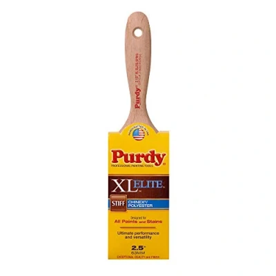 Afbeelding van Purdy 144380525 XL Elite Takje platte borstel 2 1/2&quot;, bruin