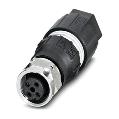 Afbeelding van Phoenix Contact 1440782 Sensor/actuator connector, niet geassembleerd M12 Aantal polen: 4 Bus, recht 1 stuk(s)