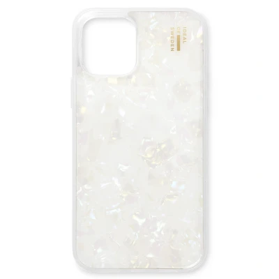 Afbeelding van Apple iPhone 12 Hoesje Gerecycled kunststof iDeal of Sweden Hardcase/Backcover Wit Telefoonhoesje Shockproof/Valbescherming