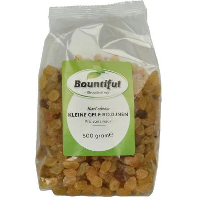 Afbeelding van Rozijnen geel klein