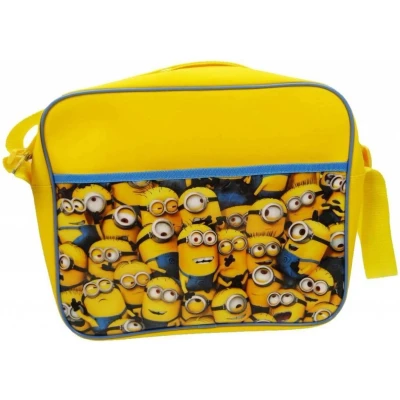 Afbeelding van Minions TMMINION001003 Koerierstas voor school, Geel, 33 cm, Schooltas