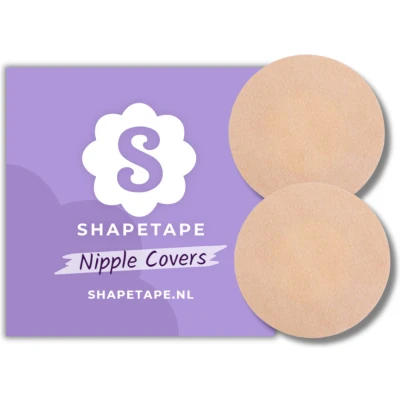 Afbeelding van Shapetape Nipple Covers 10 Stuks beige Tepelstickers Tepelplakkers Tepelcovers Tepelbedekkers Tepelbeschermers Tepelpleisters Boob tape sticker