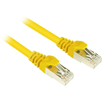 Afbeelding van Sharkoon 4044951014767 Cat 6 STP kabel RJ45 0.5 m Grijs