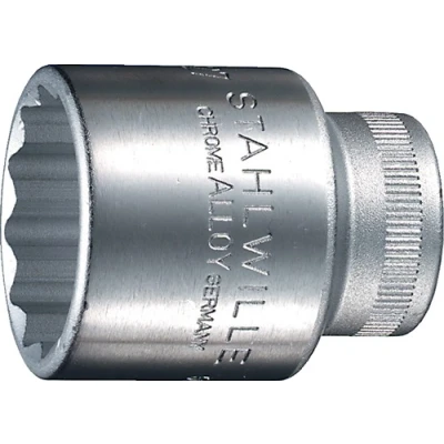 Afbeelding van Stahlwille Dopsleutelbit 1/2 inch 12 kant sleutelwijdte 21 mm lengte 42 1 stuk 03010021