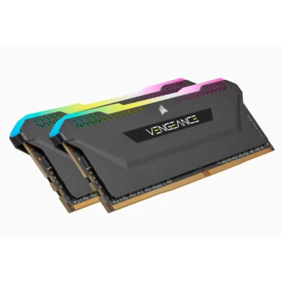 Afbeelding van Corsair Vengeance RGB Pro CMH64GX4M2D3600C18, 64 Go, 2 x 32 DDR4, 3600 MHz, 288 pin DIMM