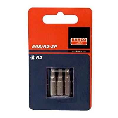 Afbeelding van Bahco x3 bits ro2 25mm 1/4&quot;inch dr standard 59S/R2 3P