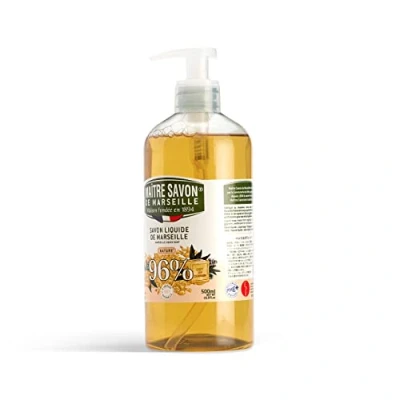 Afbeelding van Maître Savon de Marseille Vloeibare NATURE 500ml. 96% natuurlijke oorsprong