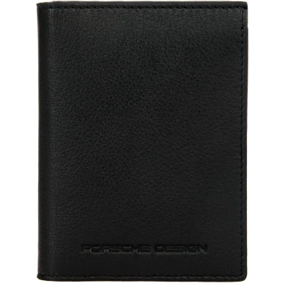 Afbeelding van PORSCHE DESIGN Leren Kaarthoes Business Billfold 6 US Black Zwart