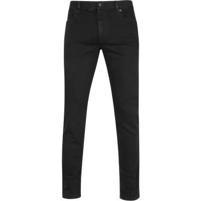 Afbeelding van Alberto Slim DS Dual Flex Denim Zwart maat W 38 L 34 Heren Jeans met fit Pasvorm Stretch