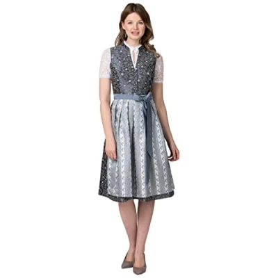Afbeelding van Stockerpoint Dirndl Kalea jurk voor dames, blauw, 42