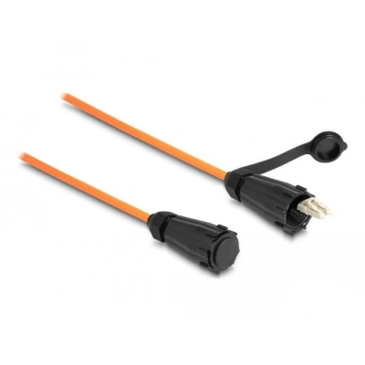 Afbeelding van Delock LWL Kabel LC Duplex zu mit Verschlusskappe Multimode