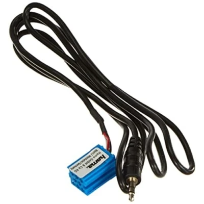 Afbeelding van Hama AUX IN Adapter for Becker/Blaupunkt/VDO 1.2m 3.5mm Zwart audio kabel