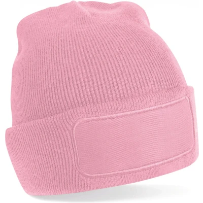 Afbeelding van Beechfield Original Patch Beanie B445 Dusty Pink