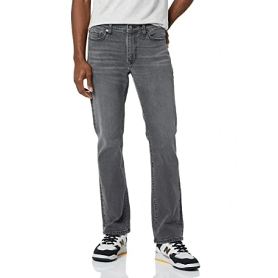 Afbeelding van Amazon Essentials Men&#039;s Bootcut jeans met slanke pasvorm, Gewassen grijs, 32W / 32L
