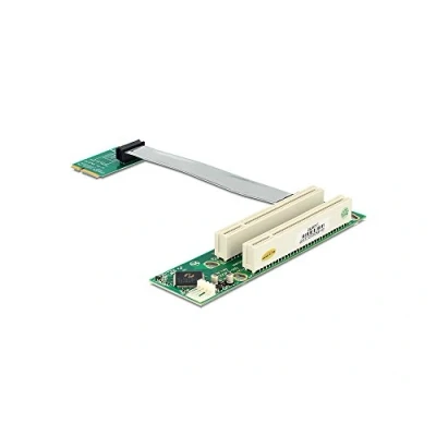 Afbeelding van Delock Riser Card Mini PCI Express &gt; 2 x 32 bit 5 V met flexibele