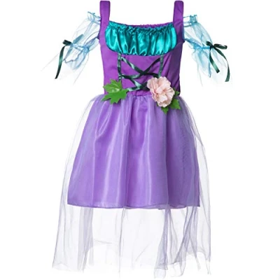 Afbeelding van dressforfun Toverbloemenfee 140 (9 10y) verkleedkleding kostuum halloween verkleden feestkleding carnavalskleding carnaval feestkledij partykleding 301707