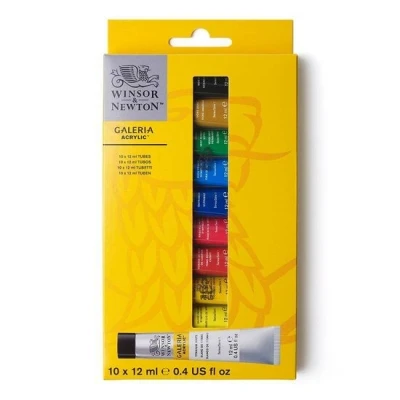 Afbeelding van Winsor&amp;Newton Galeria Acrylic 10x 12ml Verfset