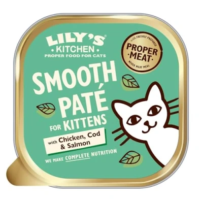 Afbeelding van Lily&#039;s Kitchen Cat Kitten Cod Pate 19X85 GR
