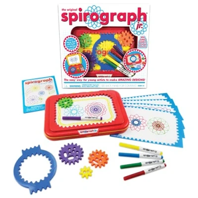 Afbeelding van giochi preziosi s.p.a. CLG05000 De Originele Spirograph Junior, Multi Colour