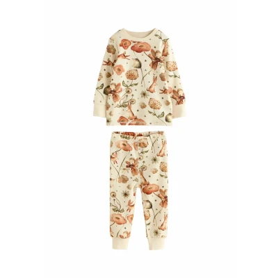 Afbeelding van Next Nachtkledij beige / cappuccino koraal rosa