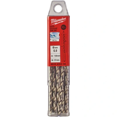 Afbeelding van Metaalboor Hss G Lang 5 X 132 Mm (10 Stuks)