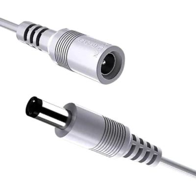 Afbeelding van TONTON DC 12V Verlengkabel 5M 2Pack, 5.5mm x 2.1mm Voedingsadapter Verlengkabel, voor CCTV Beveiligingscamera IP Camera/CCTV Video Recorder/Surveillance Camera (Wit)