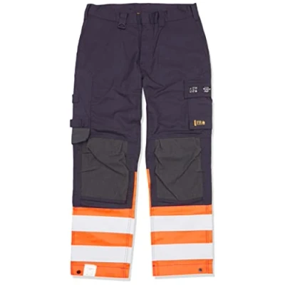 Afbeelding van Blaklader Multinorm inherent werkbroek 1488 1513 Marineblauw/Oranje C46