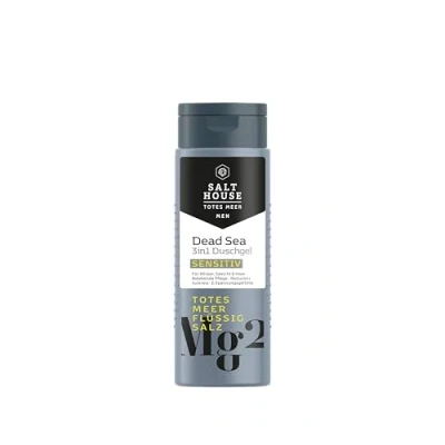 Afbeelding van Salthouse Dode Zee Mannen 3 in 1 douchegel Sensitive, met algenextracten, voor gevoelige mannenhuid, 250 ml