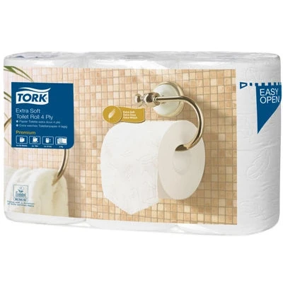 Afbeelding van Tork 110405 Extra Zacht Traditioneel Toiletpapier Premium 4 Laags T4