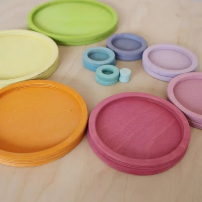 Afbeelding van Grimm&#039;s cirkels en ringen pastel 2x10st
