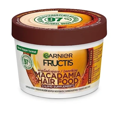 Afbeelding van Fructis Macadamia Hair Food gladmakend masker voor droog en weerbarstig haar 400ml